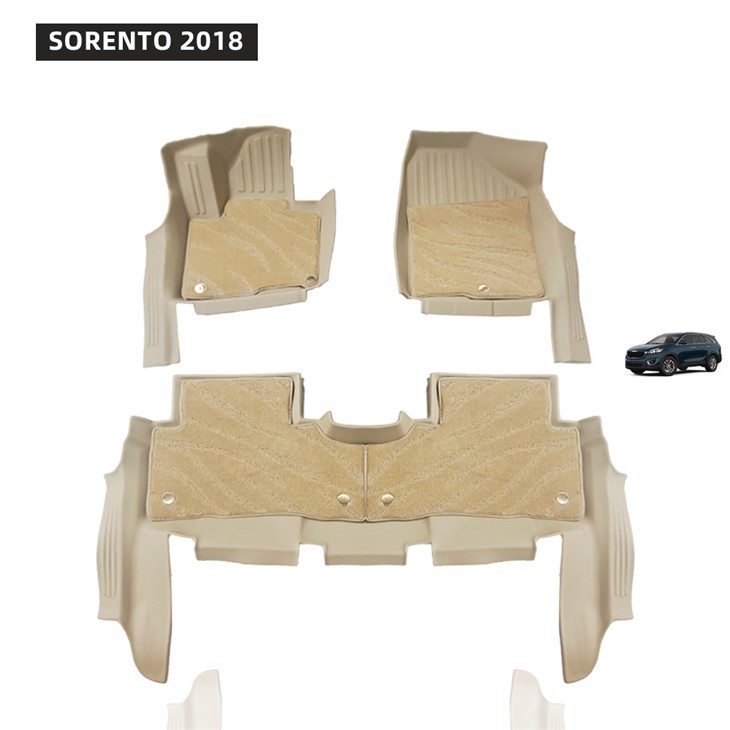 Catifa de cotxe 5D personalitzada de venda calenta de fàbrica per SORENTO 2018